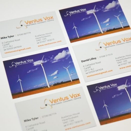 Business card designers Pembrokeshire Tenby Narberth Haverfordwest