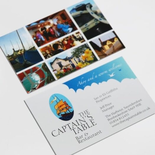 Business card designers Pembrokeshire Tenby Narberth Haverfordwest