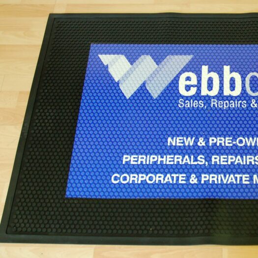 Printed floor mat printers Pembrokeshire Narberth Tenby Haverfordwest