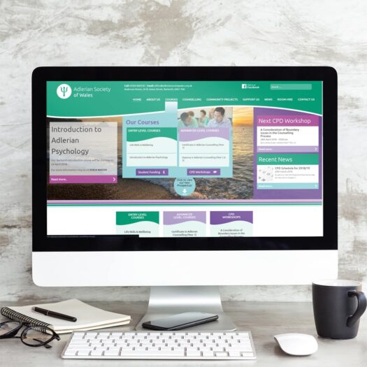 Website designers in Pembrokeshire for the Adlerian Society
