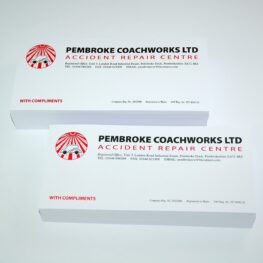 Compliment slip Printers Pembrokeshire Tenby Haverfordwest Narberth