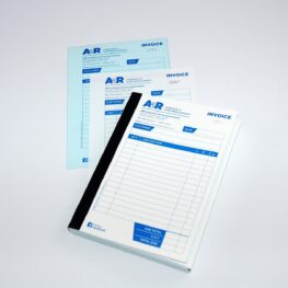 contractor invoice book printers