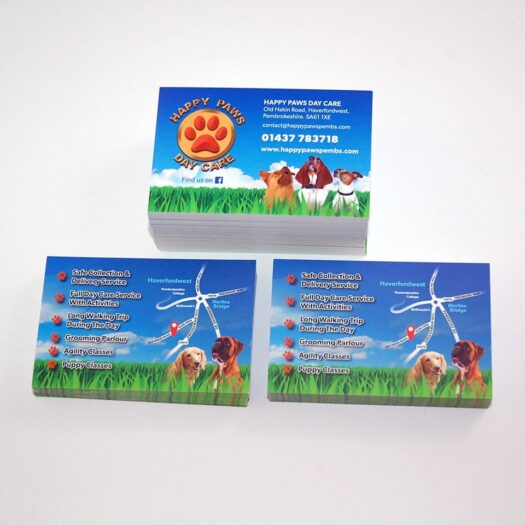 Business card designers Pembrokeshire Tenby Narberth Haverfordwest