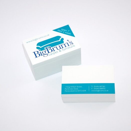 Business card designers Pembrokeshire Tenby Narberth Haverfordwest