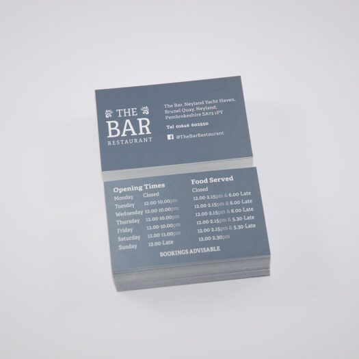 Business Card designers Pembrokeshire Tenby Haverfordwest Narberth