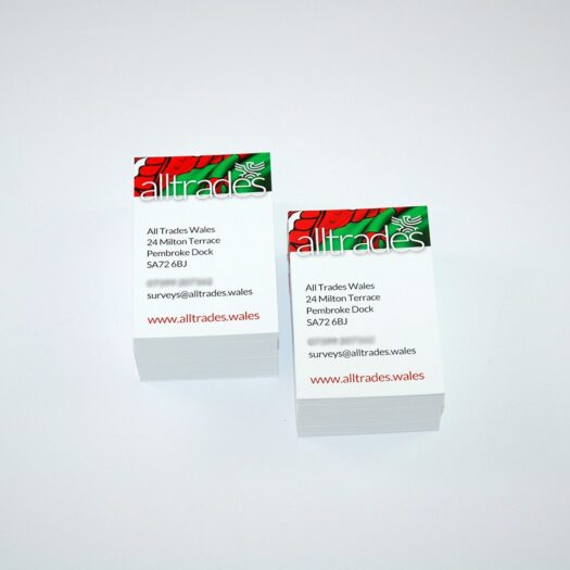 Business card designers Pembrokeshire Tenby Narberth Haverfordwest