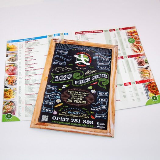 Booklet designers pembrokeshire tenby narberth haverfordwest Narberth