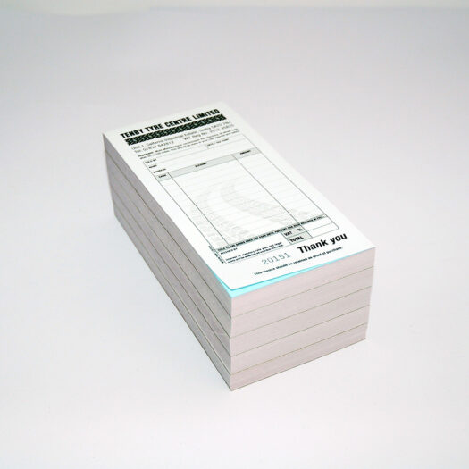 custom invoice book printers