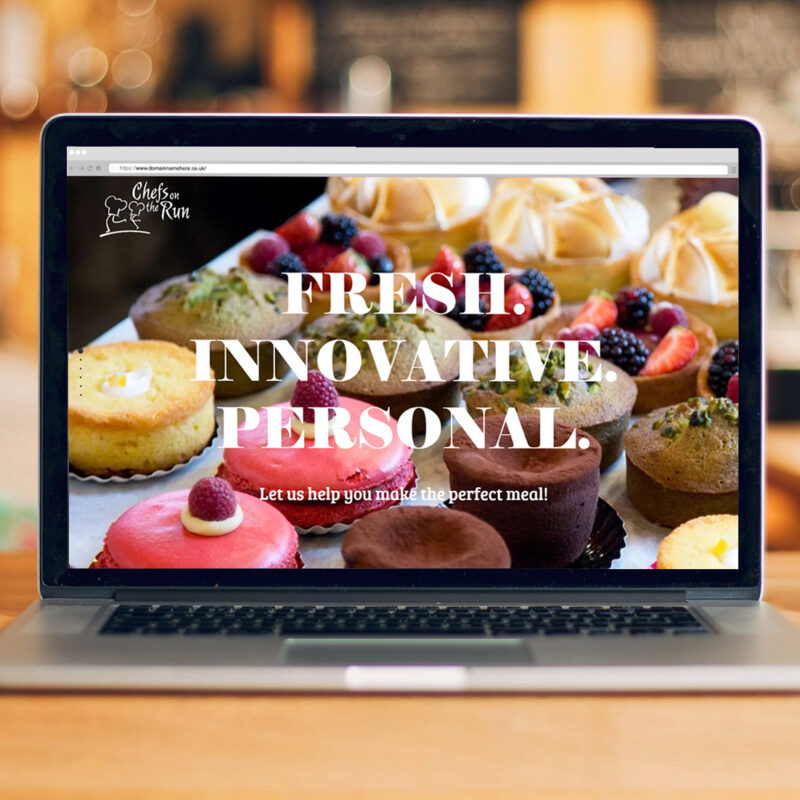 Pembrokeshire Web Designers for Chefs On The Run Web Design Case Study