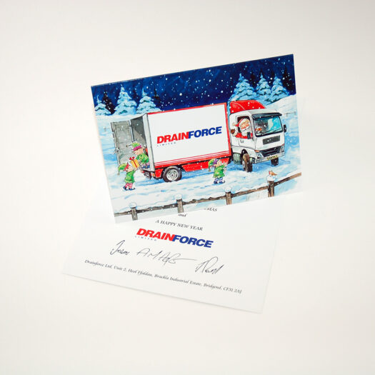 Christmas card printers Pembrokeshire Tenby Haverfordwest Narberth