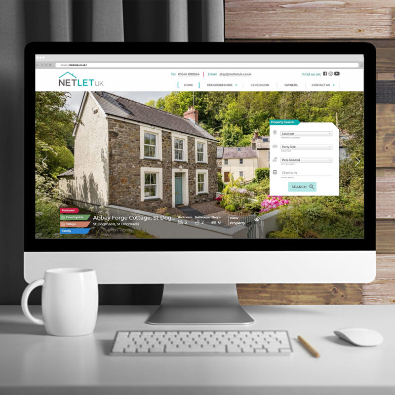 Website designers in Pembrokeshire Tenby Narberth Haverfordwest