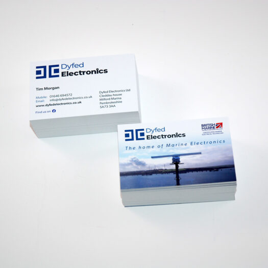 business card designers pembrokeshire haverfordwest Tenby Narberth