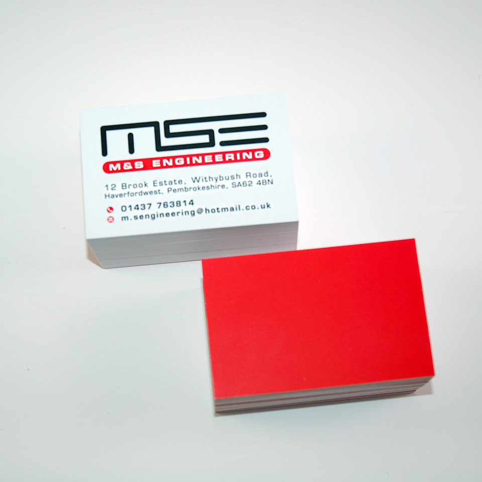Business Card Designers in Pembrokeshire Tenby Narberth