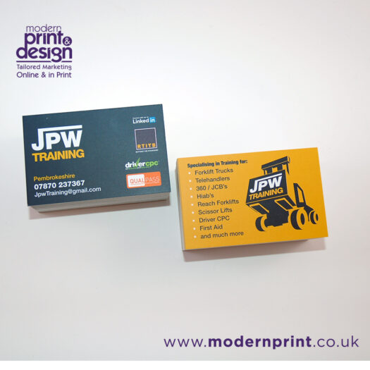 Business card designers Pembrokeshire Tenby Narberth Haverfordwest