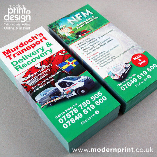 Leaflet designers Pembrokeshire tenby narberth haverfordwest