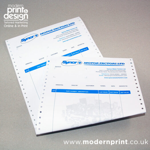 Continuous computer Stationery Printers Pembrokeshire tenby Narberth Haverfordwest