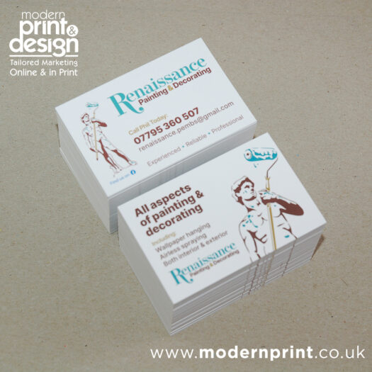 Business card designers Pembrokeshire Tenby Narberth Haverfordwest