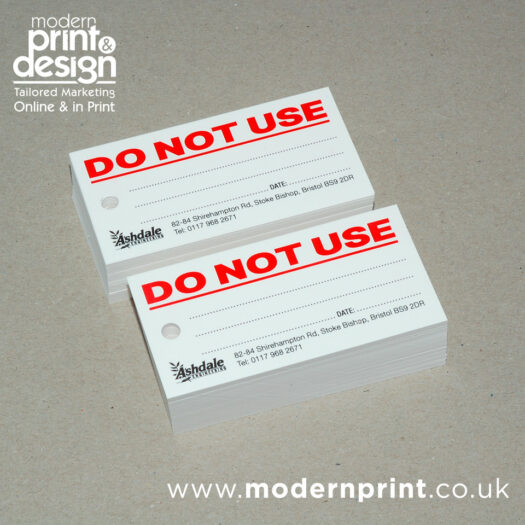 Strung tag printers Pembrokeshire tenby Narberth haverfordwest