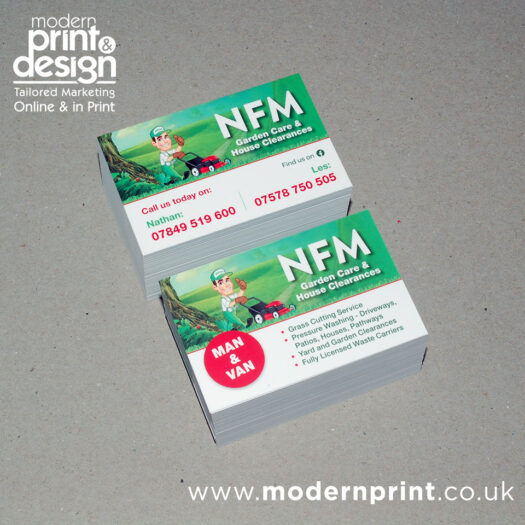 Business card designers Pembrokeshire Tenby Narberth Haverfordwest