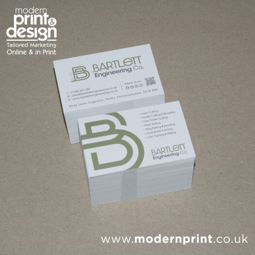 Business card designers Pembrokeshire Tenby Narberth Haverfordwest