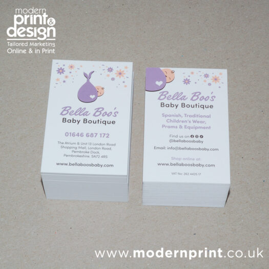 Business card designers Pembrokeshire Tenby Narberth Haverfordwest