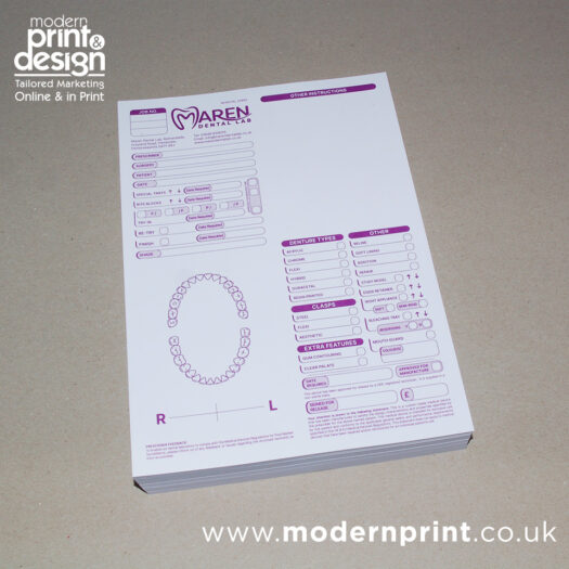 Custom Invoice book printers pembrokeshire tenby narberth haverfordwest