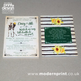 wedding invitation printers in Pembrokeshire