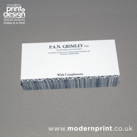 Compliment slip printers Pembrokeshire tenby narberth haverfordwest