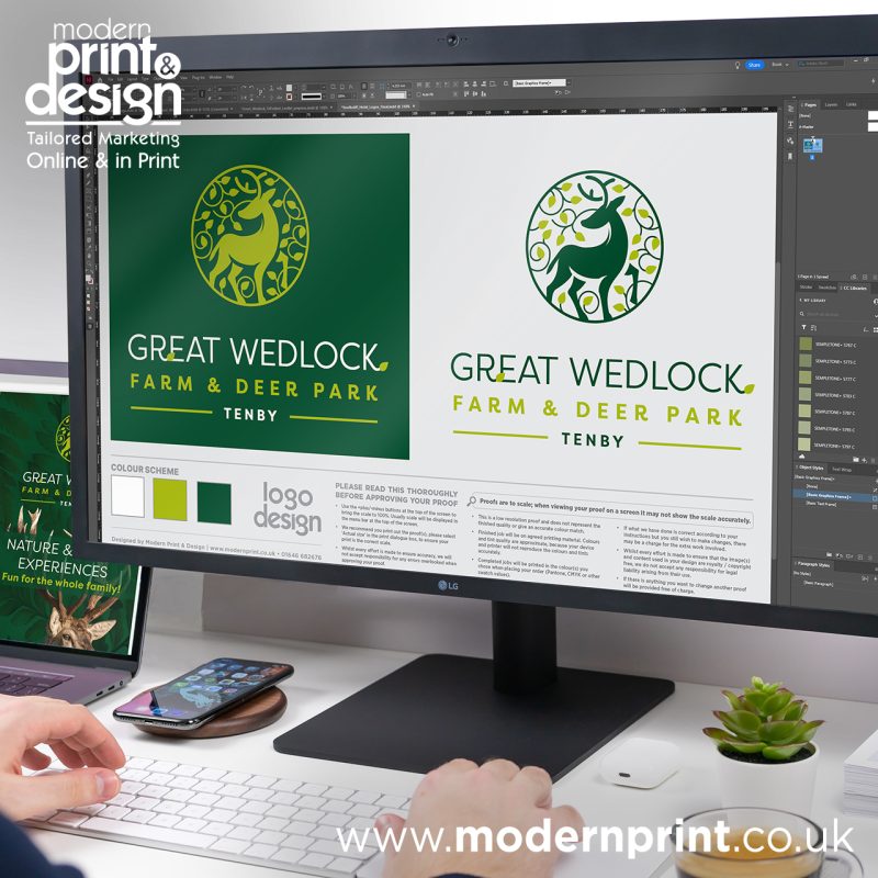 Corporate Brand Designers for Great Wedlock Deer Park Corporate Branding Case Study