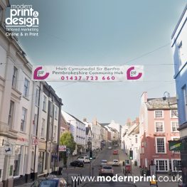 banner printers in pembrokeshire Tenby Narberth Haverfordwest