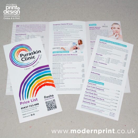 get flyers printed in Pembrokeshire
