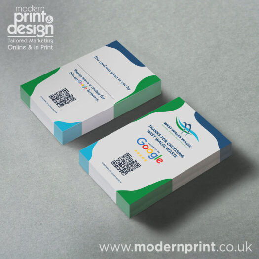 Business card printers in Pembrokeshire Tenby Narberth Haverfordwest