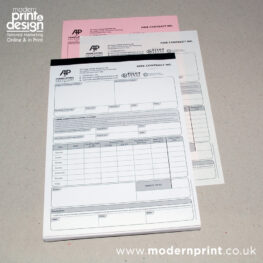 Contract Hire Book printers