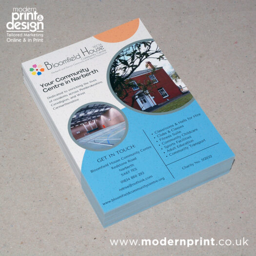 Leaflet printers in Pembrokeshire Tenby Haverfordwest