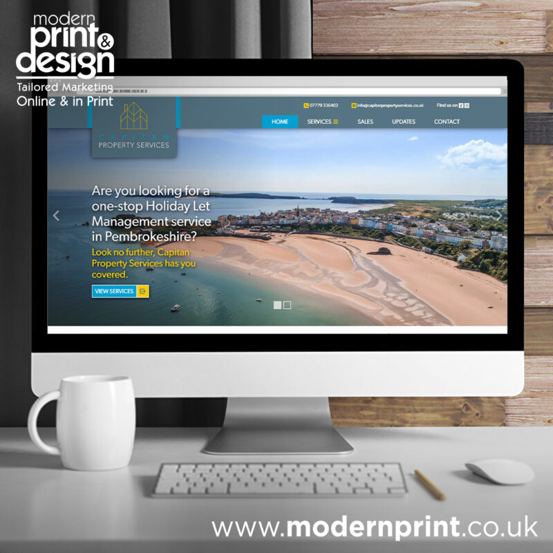 Website designers in Pembrokeshire Tenby Narberth Haverfordwest