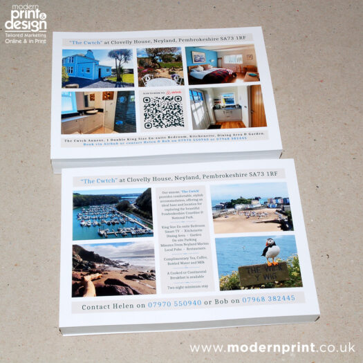 Postcard printers in Pembrokeshire Tenby Haverfordwest