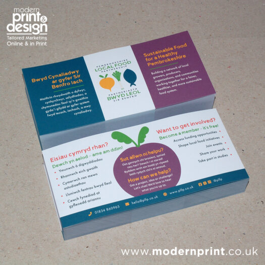 Leaflet printers in Pembrokeshire Tenby Haverfordwest