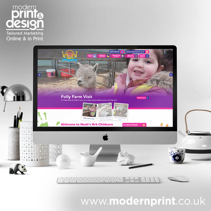 Noah’s Ark Choose Website Designers in Pembrokeshire Web Design Case Study