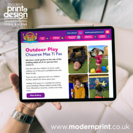 website designers in Pembrokeshire for Noah's Ark