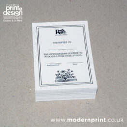 Bookplate printing
