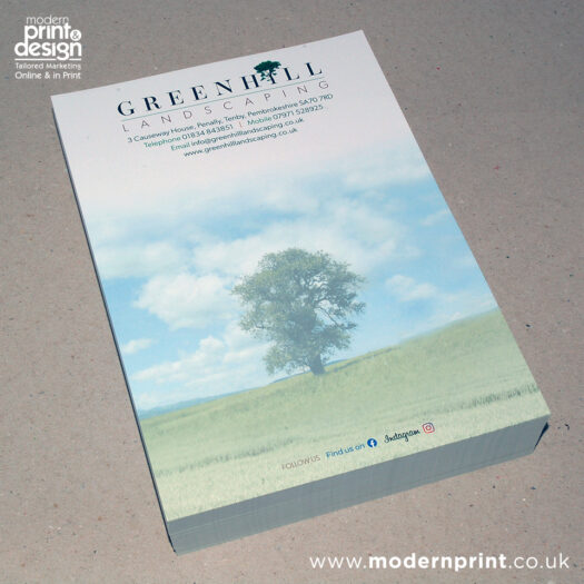 Letterhead printers Pembrokeshire tenby narberth Haverfordwest