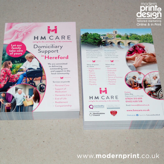 Leaflet printers in Pembrokeshire Tenby Haverfordwest