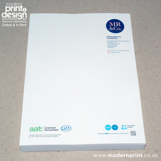 Letterhead printers pembrokeshire tenby narberth Haverfordwest