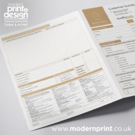 survey form printers Pembrokeshire