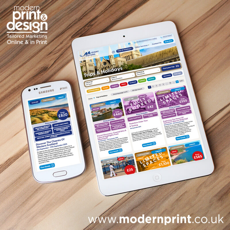 Midway Motors Choose Website Designers in Pembrokeshire Web Design Case Study