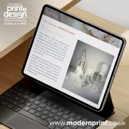 Website designers in Pembrokeshire for Isobel Kidd