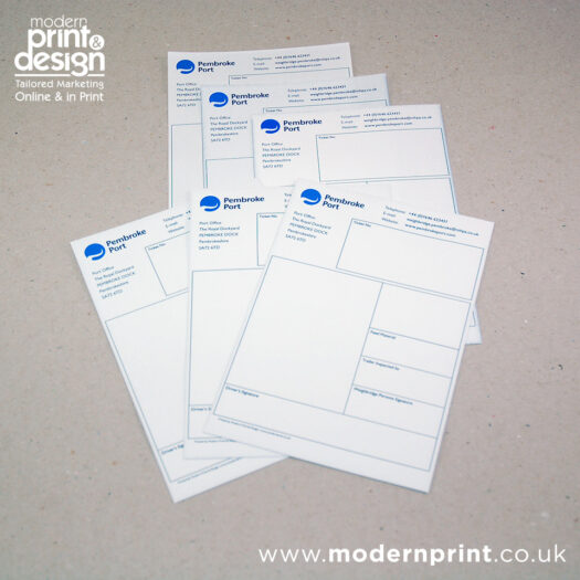 Carbonless weighbridge Ticket printers in Pembrokeshire