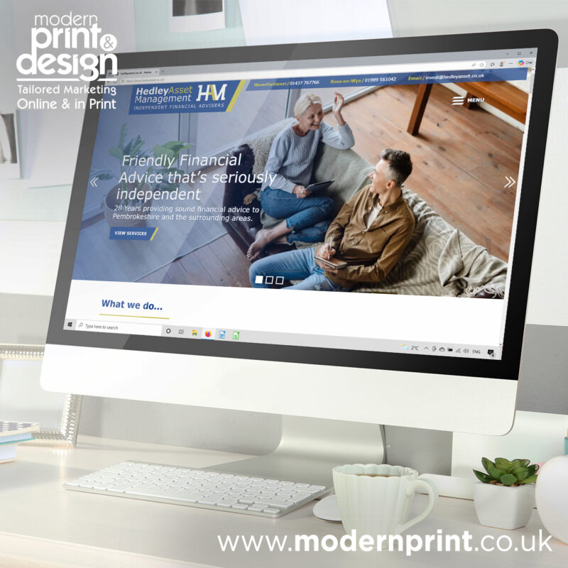 Hedley Asset Management Love Their New Website Design&nbsp;Web Design Case Study