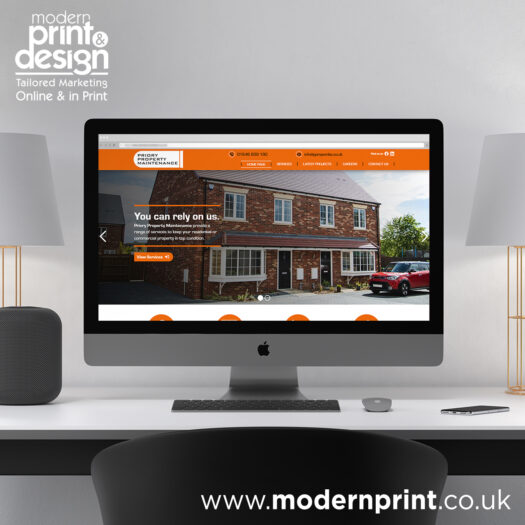 Website Designers in Pembrokeshire for Priory Property Maintenance