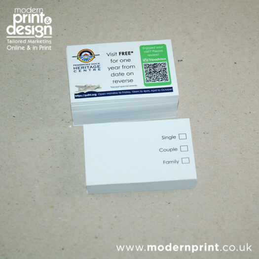 Business card printers in Pembrokeshire Tenby Narberth Haverfordwest